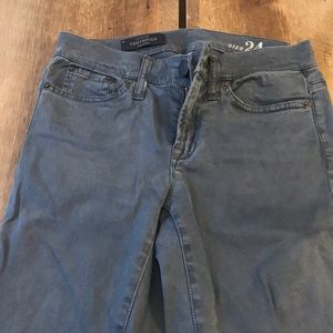 Jcrew toothpick jeans- gray